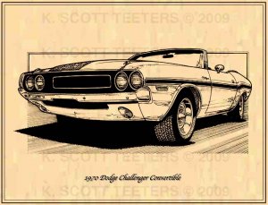 1970 Dodge Challenger Convertible