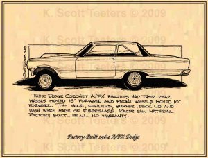1964 Factory-Built Altered Wheelbase A/FX Dodge