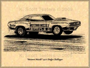 Ted Spehar's Motown Missile Pro Stock 1971 Dodge Challenger