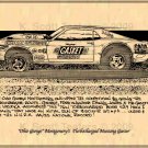 Ohio George Montgomery's Turbocharged Mustang Gasser