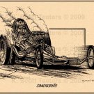 "Smokin'" Top Fuel Dragster