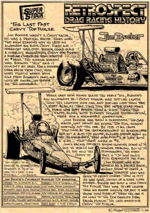 Jim Bucher's ZL-1 Chevy Top Fuel Dragster: Drag Racing History