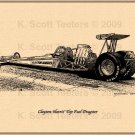 Clayton Harris' Top Fuel Dragster