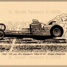 Sneaky Pete Robinson's "Tinker Toy Too" Dragster