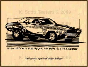 Dandy Dick Landy's Super Stock Dodge Challenger
