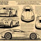 C7 Corvette Sting Ray Split-Window Coupe Concept  Illustrated Series No. 160
