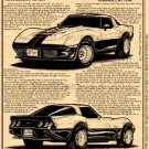 1978 Jet Turbine-Powered Corvette Illustrated Series No. 163