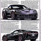 2012 Centennial Edition ZR1 Corvette Laser Color Print Illustrated Series No. 177