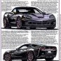 2012 Centennial Edition ZR1 Corvette Laser Color Print Illustrated Series No. 177
