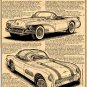 1954 Motorama Concept Car Corvettes - Corvette Illustrated Series No. 180