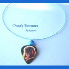 KISS Guitar Pick Necklace, Ace Frehely, Artisan Crafted, Ramona Beasley