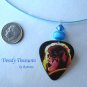 KISS Guitar Pick Necklace, Ace Frehely, Artisan Crafted, Ramona Beasley