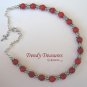 Boot Bling Boot Bracelet Artisan Red Gemstones Crystals Anklet Cowboy Cowgirl Jewelry