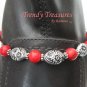 Boot Bracelet,Red Gemstone Boot Bling, Jewelry Cowboy Cowgirl#TrendyTreasuresByRamona