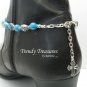 Turquoise Gemstone Boot Bling Boot Bracelet Jewelry Cowboy Cowgirl,#TrendyTreasuresByRamona