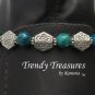 Blue Malachite Gemstone Boot Bling Boot Bracelet Jewelry Cowboy Cowgirl #TrendyTreasuresByRamona