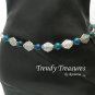 Blue Malachite Gemstone Boot Bling Boot Bracelet Jewelry Cowboy Cowgirl #TrendyTreasuresByRamona