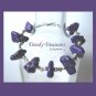 Paul Stanley Purple Chunky Bracelet,KISS, Chunky Look, Great Color, Ramona Beasley