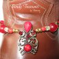 Red Vintage Style Boot Bling,Boot Bracelet & Earrings #TrendyTreasuresByRamona