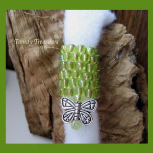 Light Green, Charm Dangle, Dreadlock Sleeve, Dread Bead, Stock 557 #TrendyTreasuresByRamona