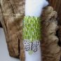 Light Green, Charm Dangle, Dreadlock Sleeve, Dread Bead, Stock 557 #TrendyTreasuresByRamona
