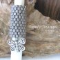 Slate Gray, Dreadlock Bead, Dread Sleeve, Butterfly Charm, Stock 549 #TrendyTreasuresByRamona