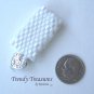 Iridescent White, Dreadlock Bead, Dread Sleeve, Heart Charm, Stock 542 #TrendyTreasuresByRamona