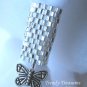 Sparkling Silver, Dreadlock Bead, Dread Sleeve, Butterfly Charm, Stock 541 #TrendyTreasuresByRamona