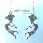 Kokopelli Charm Earrings, Islands, Original Design, #TrendyTreasuresByRamona,