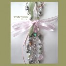 Eclectic Pearls, Crystals, Chains, Ribbons Bracelets, One-of-a-Kind,#TrendyTreasuresByRamona