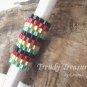 RASTA Colors, Dreadlock Sleeve, Dread Bead, #TrendyTreasuresByRamona