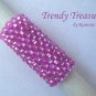 Bright Hot Pink, Dreadlock Sleeve, Dread Bead, #TrendyTreasuresByRamona
