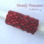 Bright Red, Dreadlock Sleeve, Dread Bead, #TrendyTreasuresByRamona