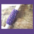 Bright Iridescent Purple, Dreadlock Sleeve, Dread Bead, #TrendyTreasuresByRamona