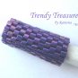 Bright Iridescent Purple, Dreadlock Sleeve, Dread Bead, #TrendyTreasuresByRamona