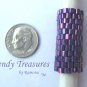 Bright Iridescent Purple, Dreadlock Sleeve, Dread Bead, #TrendyTreasuresByRamona
