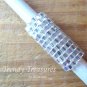 Sparkling Silver, Dreadlock Sleeve, Dread Bead, #TrendyTreasuresByRamona
