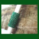 Emerald Green, Dreadlock Sleeve, Dread Bead, Pantone Color of 2013, #TrendyTreasuresByRamona