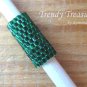 Emerald Green, Dreadlock Sleeve, Dread Bead, Pantone Color of 2013, #TrendyTreasuresByRamona