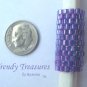 Iridescent Purple, Dreadlock Sleeve, Dread Bead