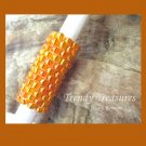 Bright Orange, Dreadlock Sleeve, Dread Bead,#TrendyTreasuresByRamona