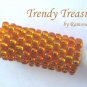 Bright Orange, Dreadlock Sleeve, Dread Bead,#TrendyTreasuresByRamona