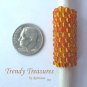 Bright Orange, Dreadlock Sleeve, Dread Bead,#TrendyTreasuresByRamona