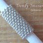 Metallic Silver,Dreadlock Sleeve, Dread Bead, Braid Bead,#TrendyTreasuresByRamona