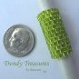 Bright Green,Dreadlock Sleeve, Dread Bead,Braid Bead,#TrendyTreasuresByRamona