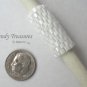 Bright White, Dreadlock Sleeve, Dread Bead, Braid Bead,#TrendyTreasuresByRamona