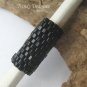 Opaque Black, Dreadlock Sleeve, Dread Bead, Braid Bead,#TrendyTreasuresByRamona