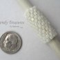 Ecru White, Dreadlock Sleeve, Dread Bead, Braid Bead,#TrendyTreasuresByRamona