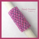 Hot Pink, Dreadlock Sleeve, Dread Bead, Braid Bead,#TrendyTreasuresByRamona