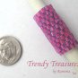 Hot Pink, Dreadlock Sleeve, Dread Bead, Braid Bead,#TrendyTreasuresByRamona